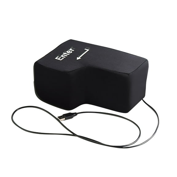 Unusual Decompression Toy Oversized Enter Key For Stress And Playful Desk Accessory Decorative Home Accent for Daily Use and Seasonal Decor and Seasonal Decor