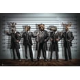 thumbnail image 1 of Unusual Suspects by Daveed Benito Poster - 36" x 24", 1 of 8
