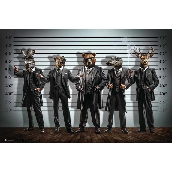Unusual Suspects by Daveed Benito Poster - 36" x 24"