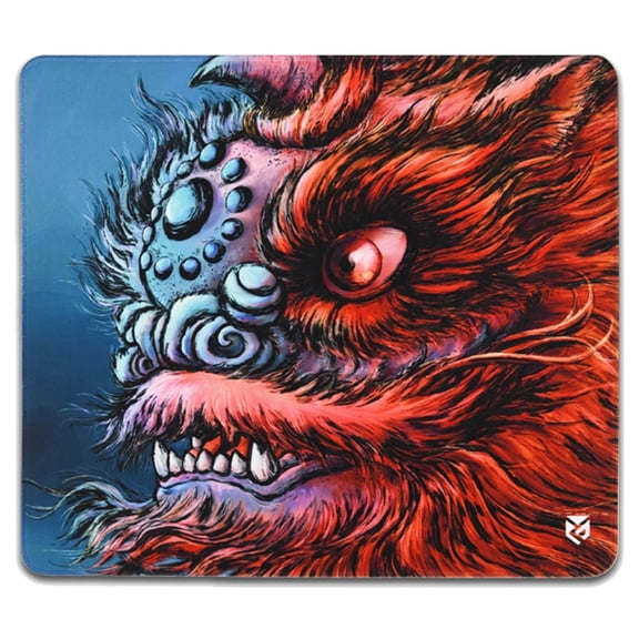 Unusual Way Sports Game Mousepad GD2 Kaitianing Lion 4mmthick Lockrand Accurate Positioning Washable Fine Surface Base