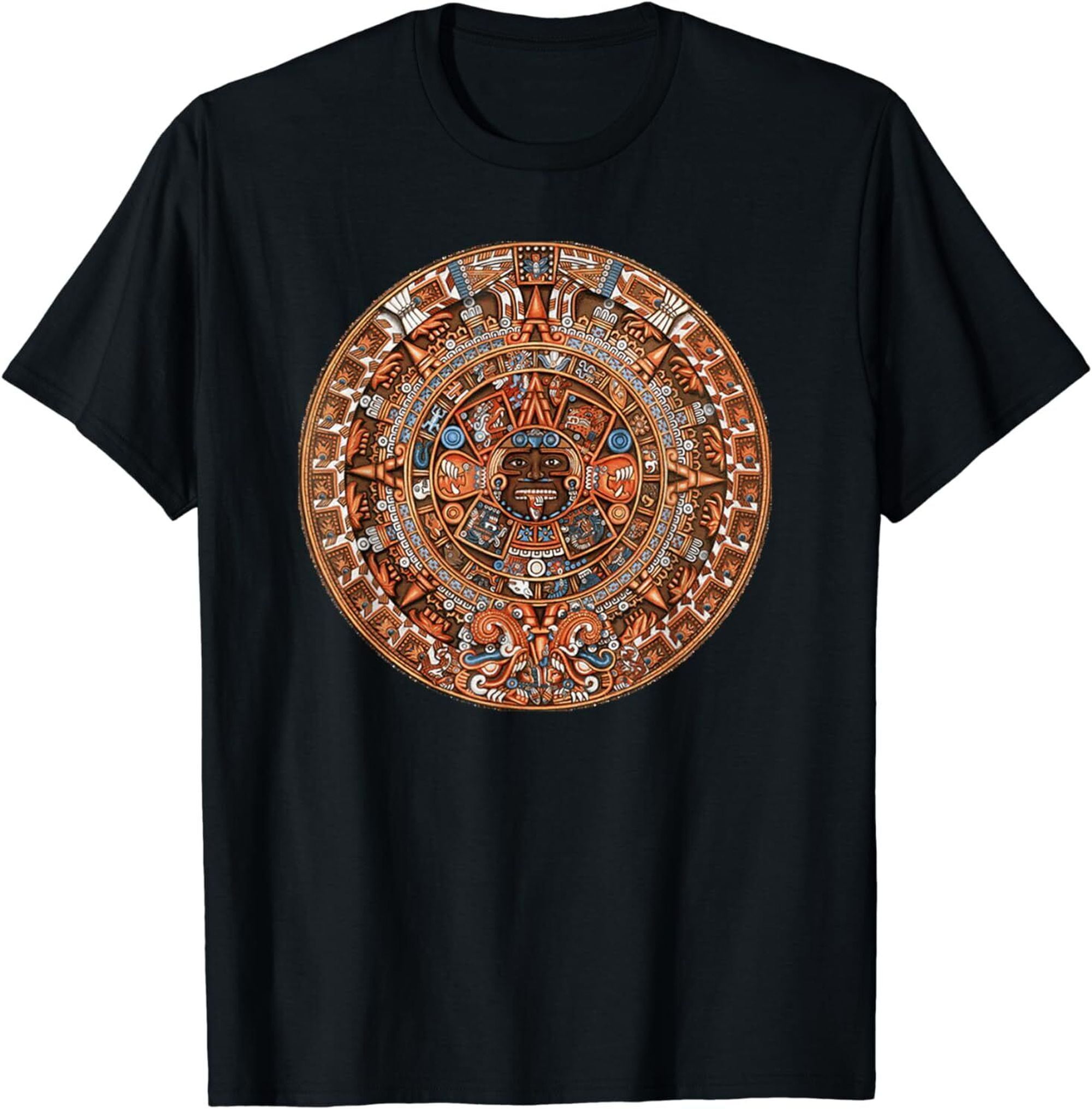 Unveiling the Ancient Mayan Aztec Calendar A MustHave Tee for History Buffs and Culture