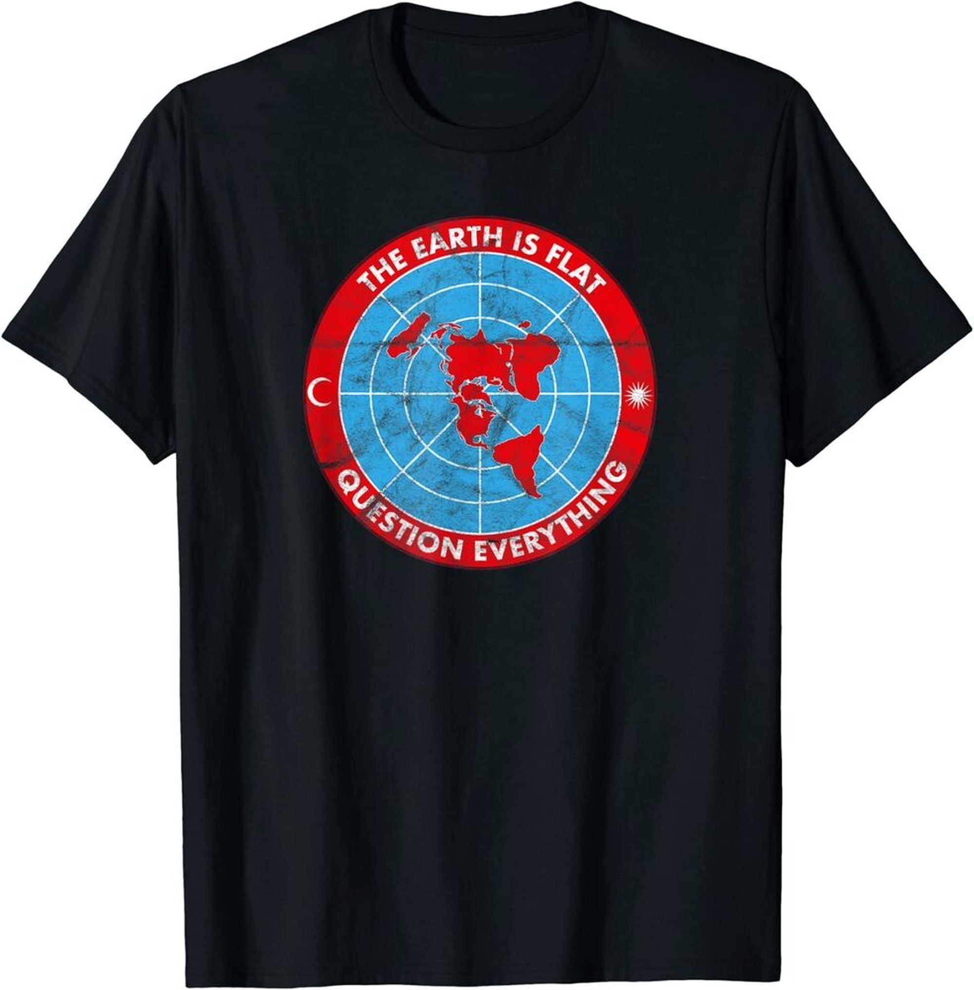 Unveiling the Secrets: Vintage Flat Earth Society Conspiracy Theory T 