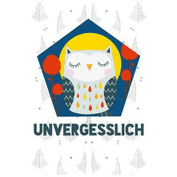 Unvergesslich: Diskretes Passwort Buch mit Register zum Verwalten und Organisieren von Internet Zugangsdaten - Mit süßer Eulen Illustration (Paperback)