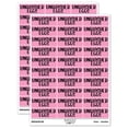 thumbnail image 1 of Unwashed Eggs Farm Chicken Duck Goose Quail Label Carton Sticker Set - Light Pink - Gloss Finish - 1.75" Medium, 1 of 7