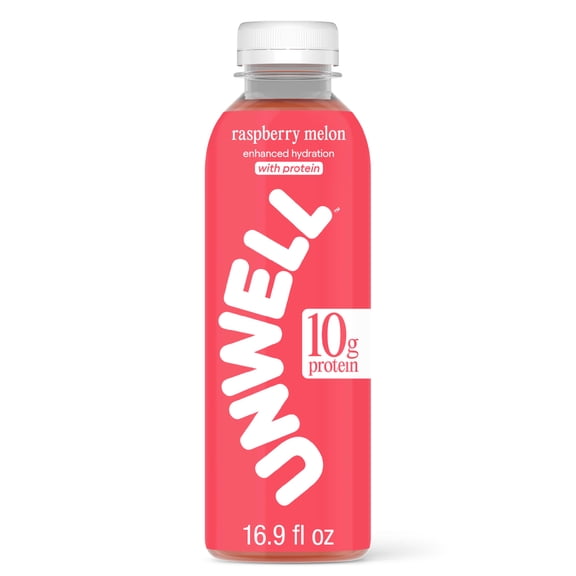 UNWELL Hydrate and Protein Raspberry Melon 16.9floz Bottle