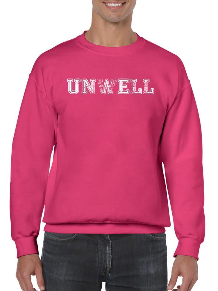 Unwell Sweatshirt Men Smartprints Designs Male 3X Large