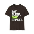 thumbnail image 1 of Unwind in Style: 'Eat. Sleep. Nap. Repeat.' T-Shirt, 1 of 4