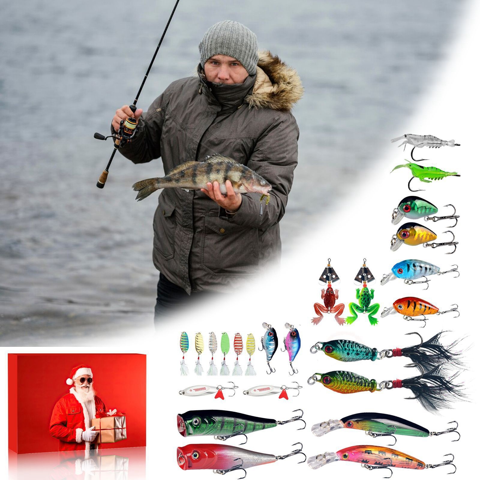 Unwrap The Of Christmas With Our Christmas Blind The For Hooked Anglers