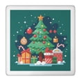 thumbnail image 1 of Unwrap a Beautiful Table with This 36x36 Christmas Tablecloth, Elastic Spandex Fabric for a Flawless Festive Look, 1 of 6