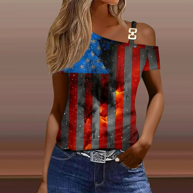 fourth of july t shirts for women