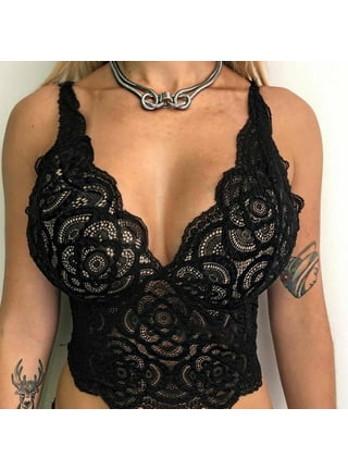 Shirt With Bralette Underneath