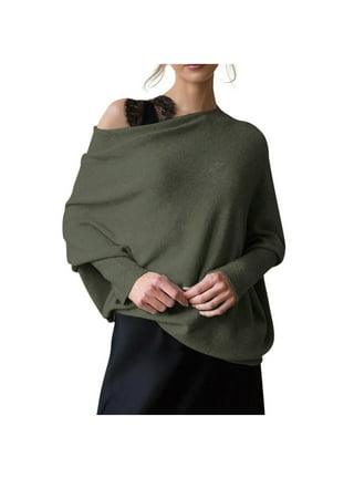 Oversized Off The Shoulder Sweater Size