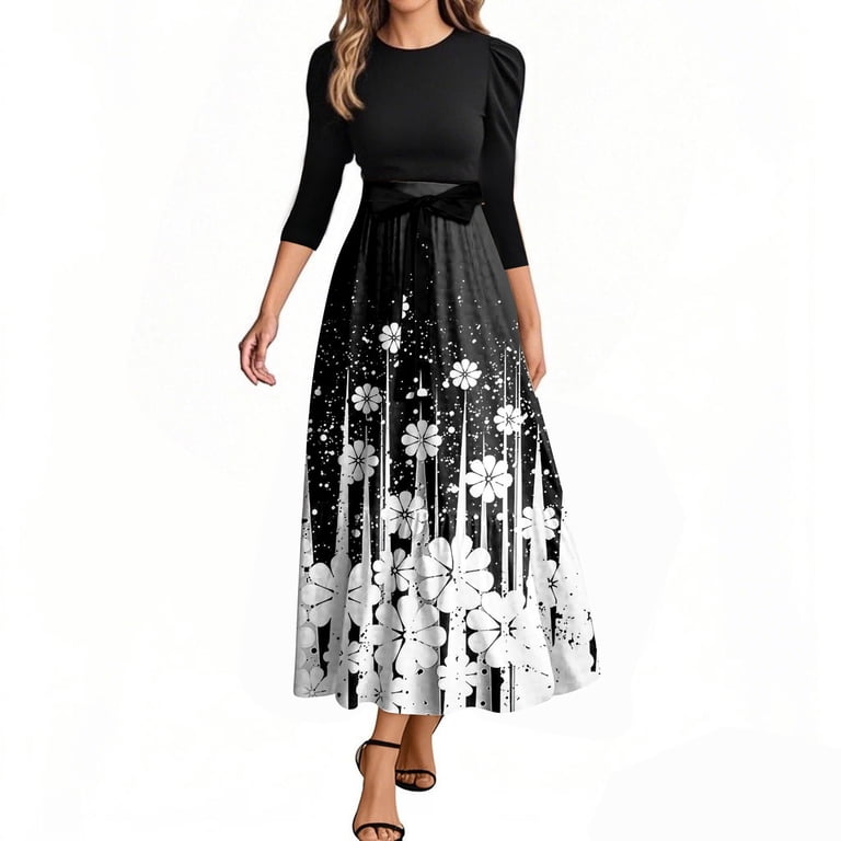 empire waist black tie dress A-Line Off The Shoulder Navy Blue Empire Waist Wedding Guest Dress, Navy_Blue / L
