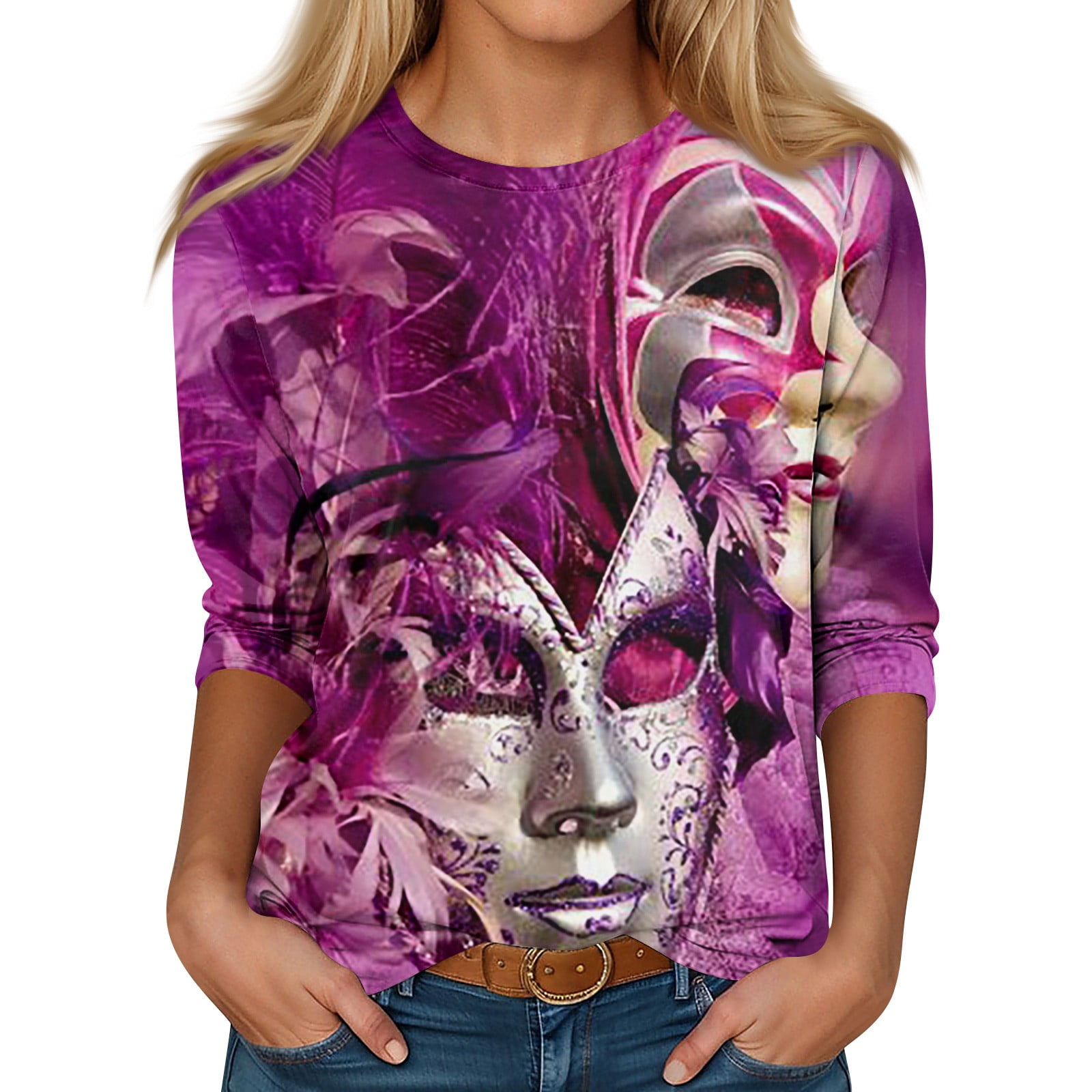 mardi gras maternity shirt