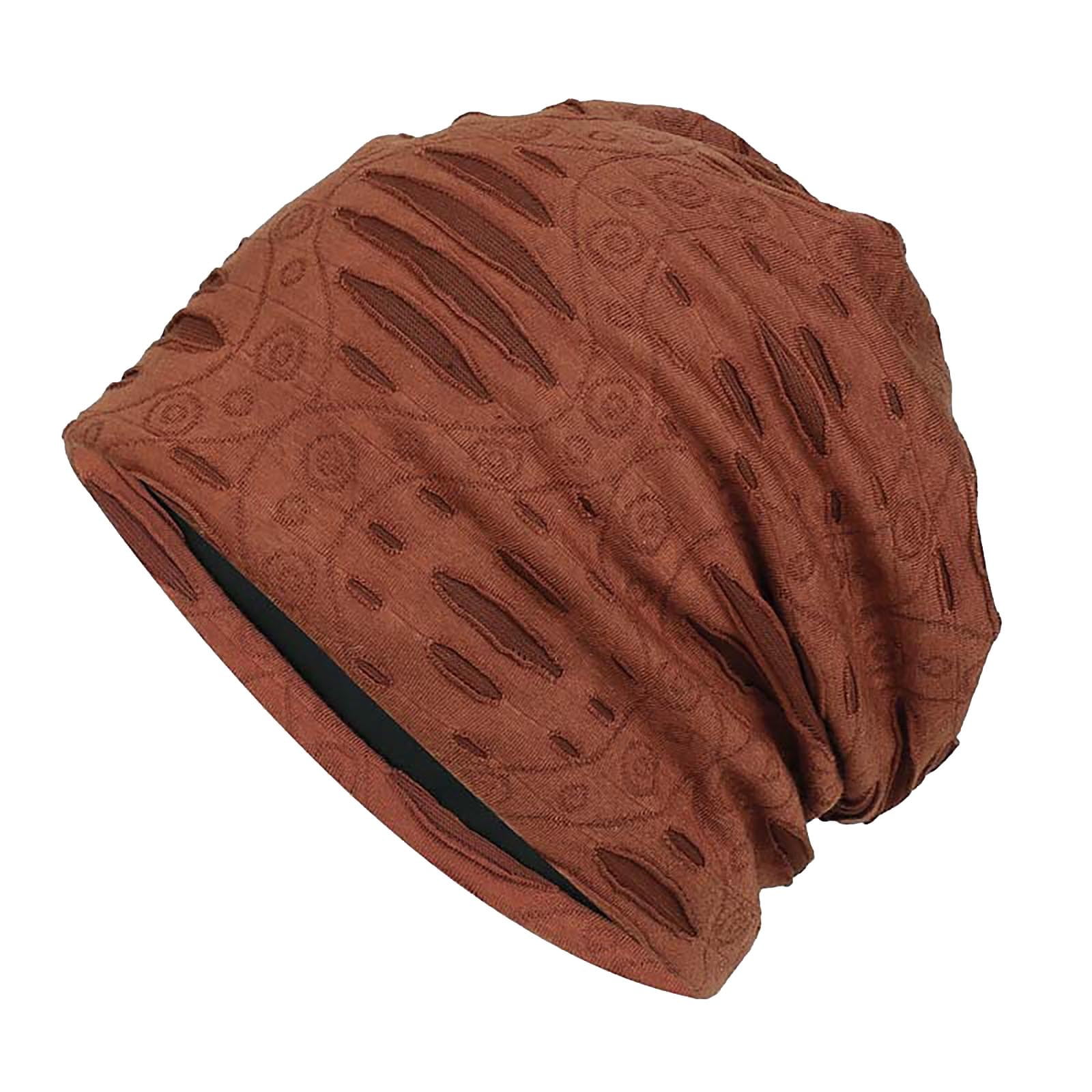 UoCefik Mens Beanies Cold Weather Knitted Ski Beanie Large Winter Warm