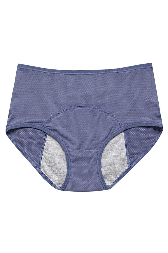 Period Underwear Women, Heavy Leak-Proof Underwear for Women,Protection Dry & Secured Panties,Light Purple 8X-Large