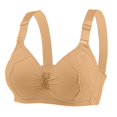 thumbnail image 1 of UoCefik Wireless Minimizer Bras for Women Full Coverage Push Up No Underwire Bras Seamless V Neck Supportive Bralette Comfy Breathable Everyday Bra(Complexion,38), 1 of 4