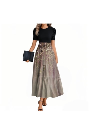 long sleeve silk dress maxi Dorothee Silk Long Sleeve Smocked Maxi Dress in black dot