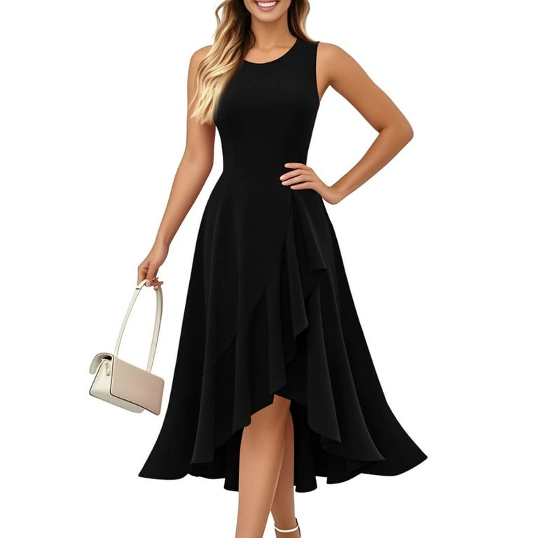UoCefik Women's Cocktail Party Formal Wedding Guest Church Dresses