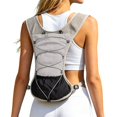 thumbnail image 1 of Uobin Functional Outdoor Running Backpack Lightweight Vest Style Design Breathable Mesh Reflective Details Secure Storage, 1 of 8