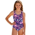 thumbnail image 1 of Uobin Girls Swimsuits Two Piece Size 10-12 Soft Tropical Style Bathing Suit Girl's Holiday Swimwear, 1 of 4