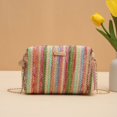 thumbnail image 1 of Uobin Knitting Shoulder Crossbody Summer Beach Chain Handbag For Outdoor Shopping Traveling, 1 of 5