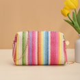 thumbnail image 1 of Uobin Knitting Shoulder Crossbody Summer Beach Chain Handbag For Outdoor Shopping Traveling, 1 of 5