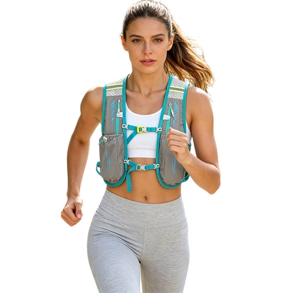 Uobin Lightweight Hydration Running Vest Backpack For Outdoor Sports Hiking With Water Bladder Compatible Pack