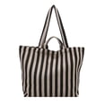 thumbnail image 1 of Uobin Stylish Minimalist Casual Large Capacity Striped Tote For Everyday Use Spacious Carryall, 1 of 8