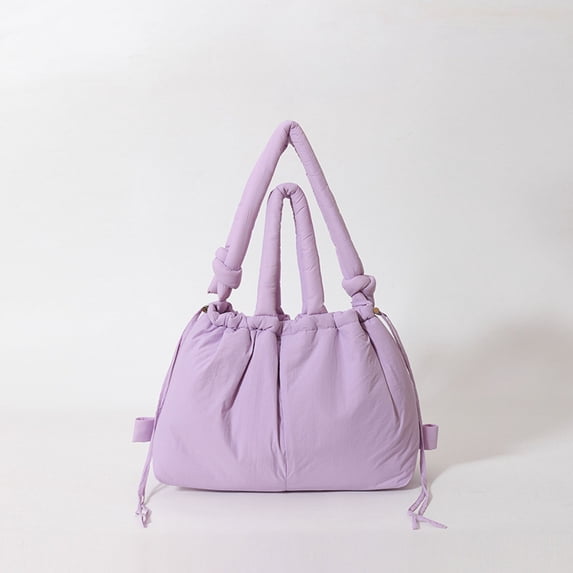 Uobin Versatile Large Capacity Shoulder Tote For Everyday Use Lightweight Handle With Convenient Convertible Design Sleek Minimalist Styling