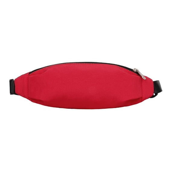 Uobin Women Minimalist Fanny Pack, Casual Crossbody Sling Waist Bag, Adjustable Lightweight Canvas Pouch for Travel Hiking Outdoor Everyday Use