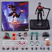 UobodMAFEX Spider-Ma Miles Morales Painted 7 Scale PVC Action Figure