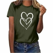 Uojfnhb Short Sleeve Maternity Tops Summer Women Shirts Sexy Tunics for Women Sexy Spring Tops Womens Clothing