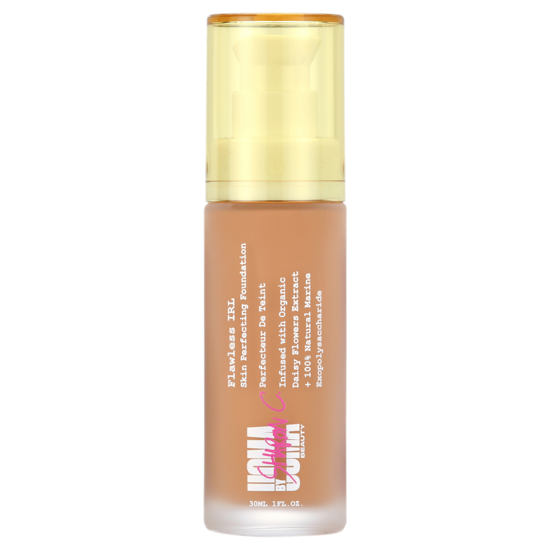 Uoma by Sharon C, Flawless IRL Skin Perfecting Foundation Bronze Venus T4 - image 1 of 8
