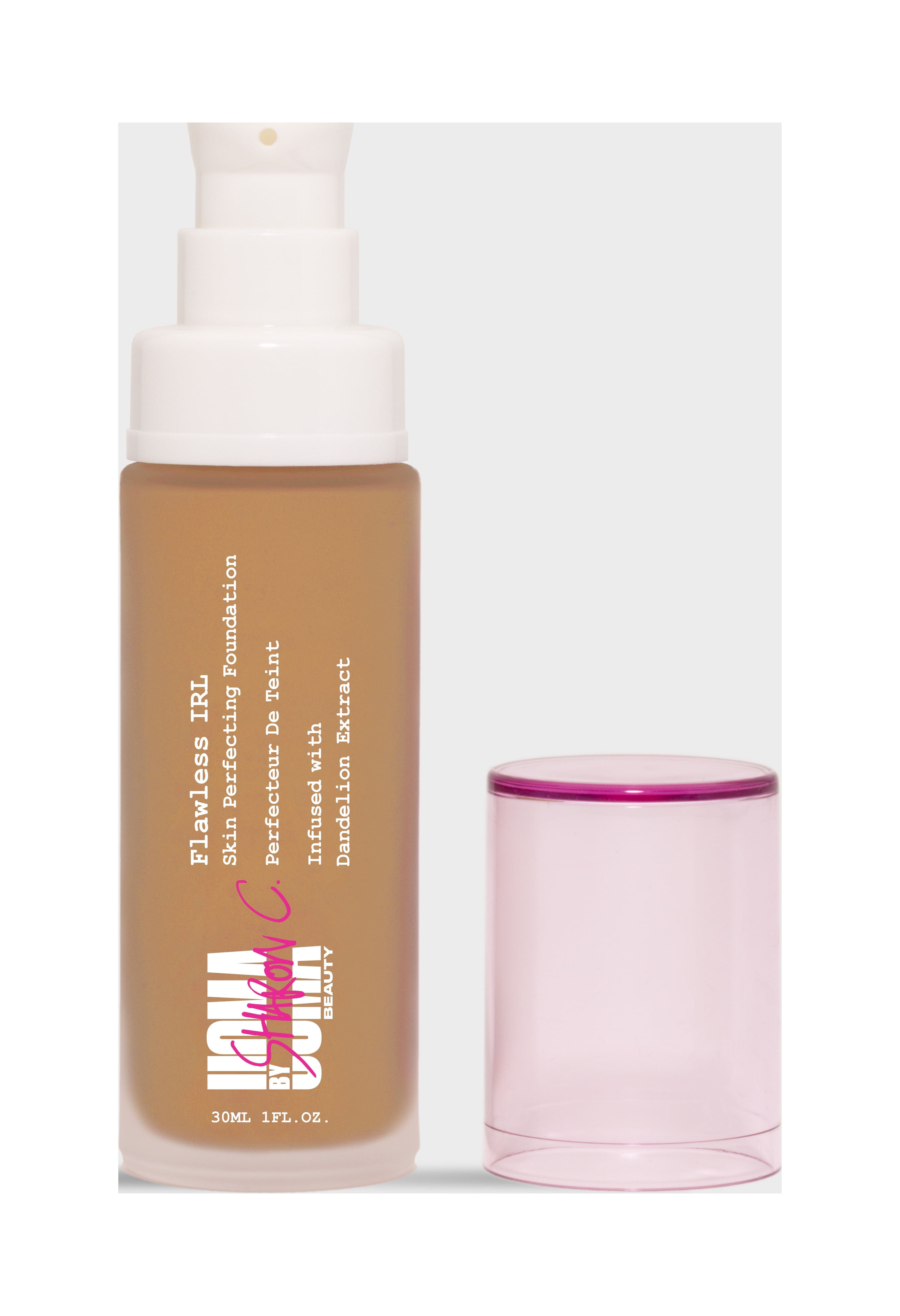 Uoma by Sharon C, Flawless IRL Skin Perfecting Foundation Honey Honey T6