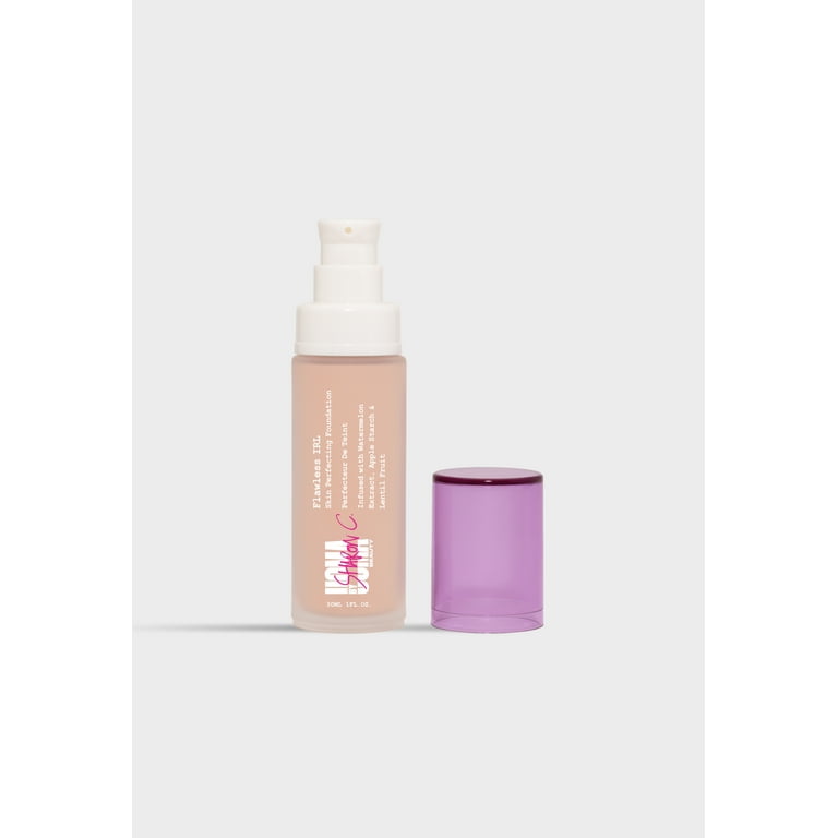 UOMA by Sharon C, Flawless IRL Skin Perfecting Foundation (White Pearl T4)