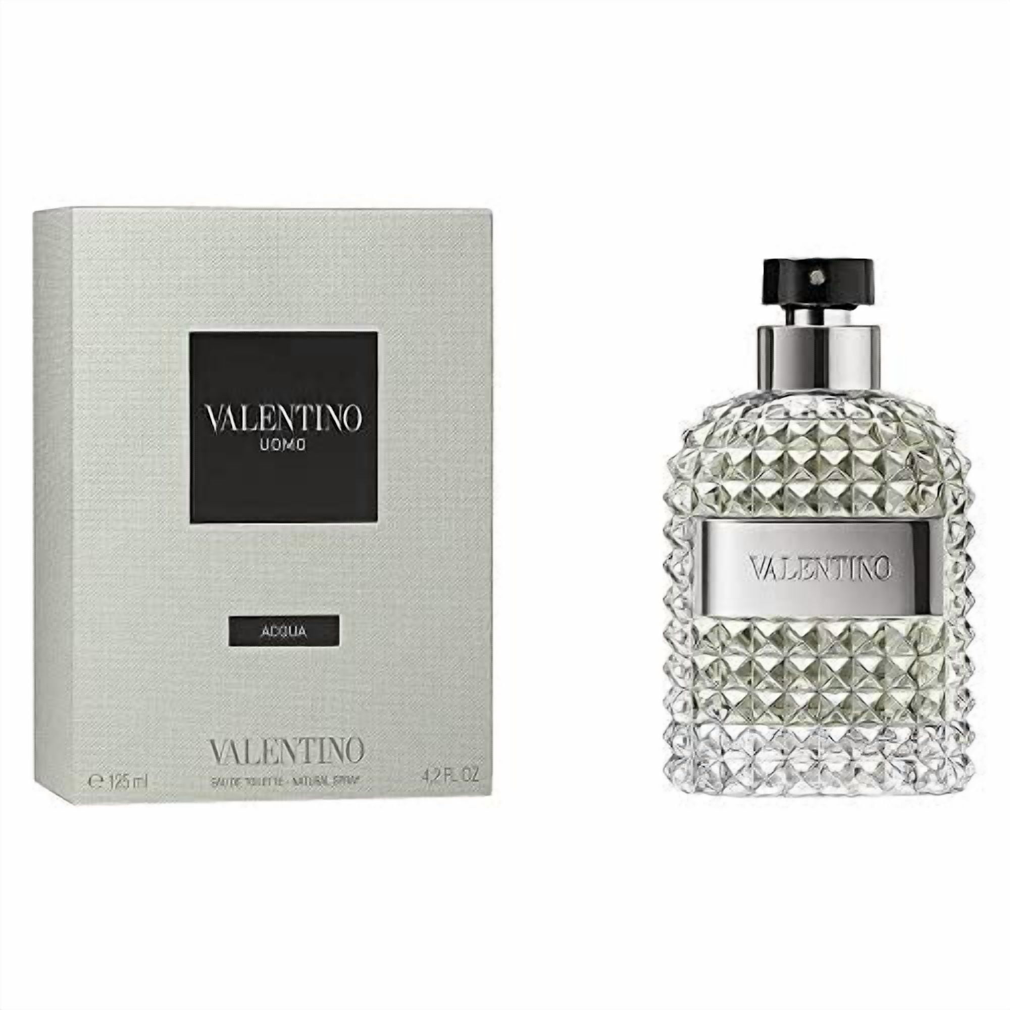 Valentino Uomo Aqua 香水　空瓶 Valentino Uomo Acqua by Valentino Eau De Toilette Spray 2.5 oz for