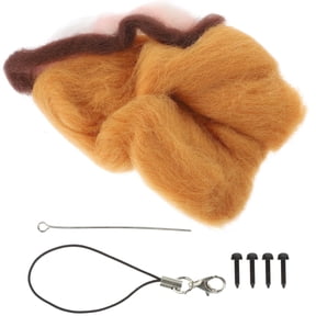 Uonlytech 1 Set Felting Dog Kit for Unique DIY Dog Ornament Projects