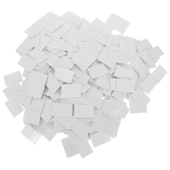 Uonlytech 1000Pcs White Double Sided Adhesive Foam Block for Easy Peel and Stick Craft Applications