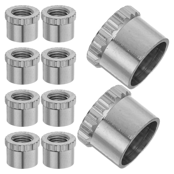 Uonlytech Assorted Color Copper-Plated Airbrush Nozzle Caps for Home Precision Spray Performance