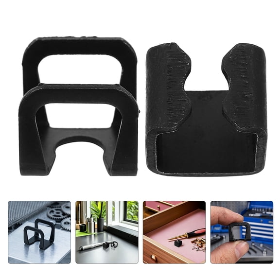 Uonlytech 10Pcs Black Steel Jack Clamps for 2 Ton Hydraulic Car Jack Oil Pump Repair Kit