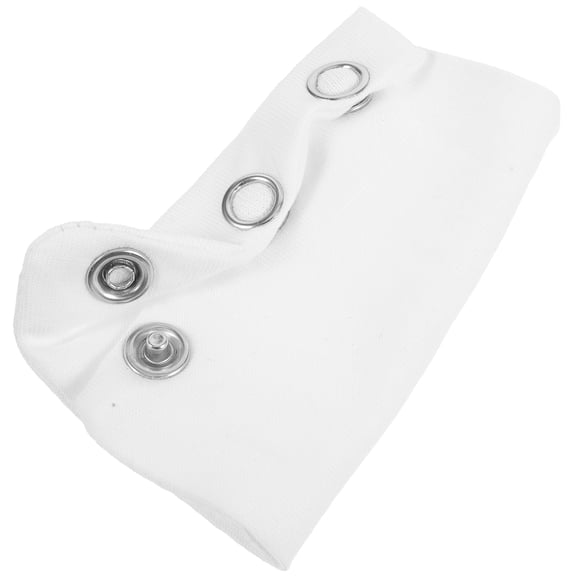 Uonlytech 1Pack Baby Romper Crotch Extender White Cotton for Snap Extenders and Elastic 10.5x8x0.2in