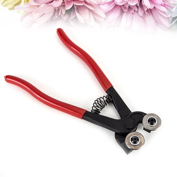 Uonlytech 1Pack Multi Tile Pliers Stainless Steel Fret Puller Pliers for Craft Work