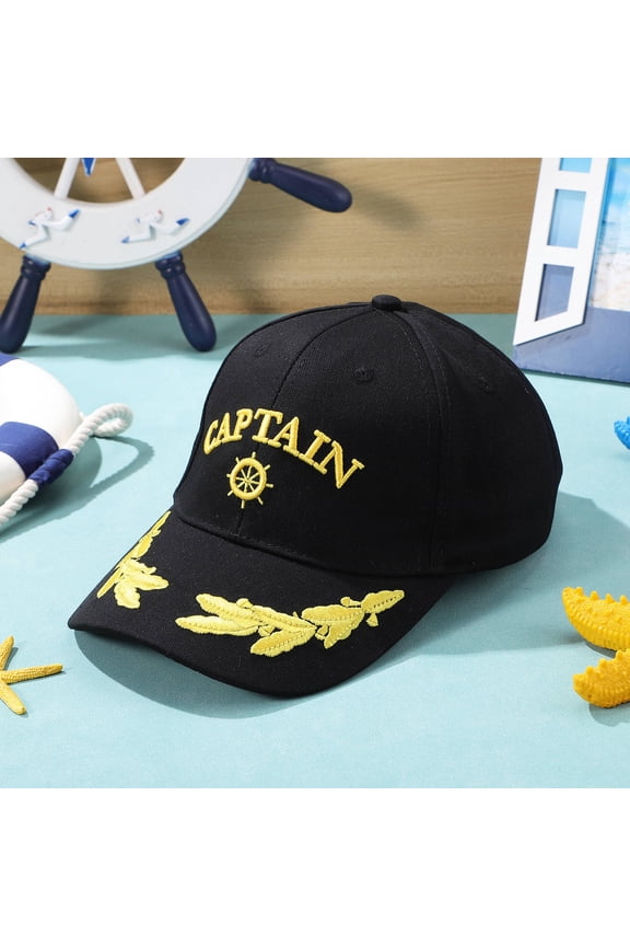 1Pack Vintage Baseball Cap for Men and Women Black Cotton Material