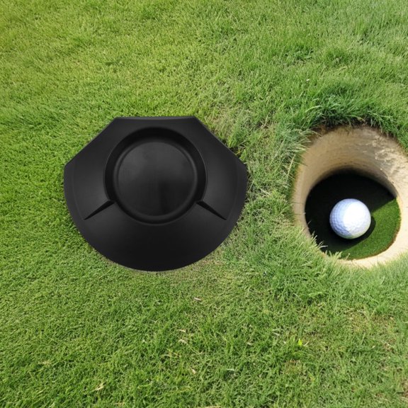 Uonlytech 1Pair Golf Putting Practice Device Plastic Trainer for Skill Improvement and Carpet Use