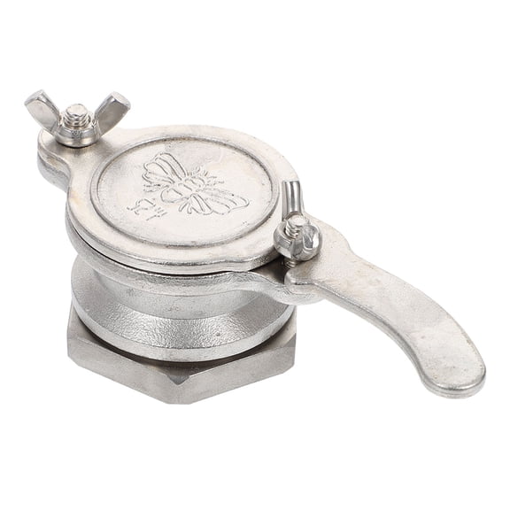 Uonlytech 1Pc Handy Threaded Honey Gate Valve for Beekeeping Honey Tank and Bottling Use