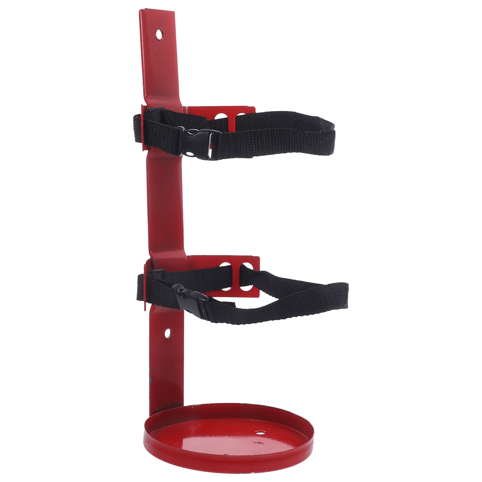 Uonlytech 4-Pack Heavy-Duty Iron Fire Extinguisher Wall Mount Bracket – Hook Design For Trucks, Boats, Homes & Shops