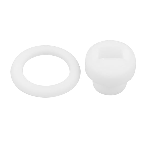 Uonlytech 1Set Mokapot Coffee Pot Silicone Gasket and Valve Plug Kit for Secure Pressure Brewing