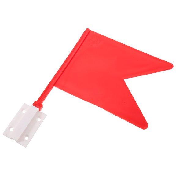 Uonlytech 1Set Red Equestrian Training Flag for Outdoor Horse Jumping and Riding Course Marking