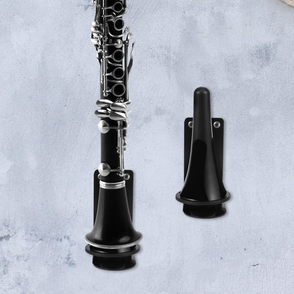 Uonlytech 1Set Stable Wall-Mounted Clarinet Display Stand with Durable Material Build